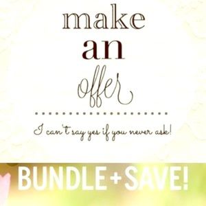 Bundle and save! I’ll make you a better offer